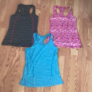 3 small/medium workout shirts